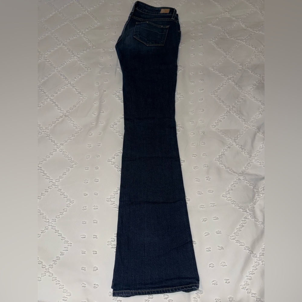 PAIGE Dark Blue Hollywood Hills Jeans